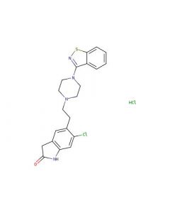 Astatech 5-(2-(4-(BENZO[D]ISOTHIAZOL-3-YL)PIPERAZIN-1-YL)ETHYL)-6-CHLOROINDOLIN-2-ONE HCL; 1G; Purity 95%; MDL-MFCD06795476